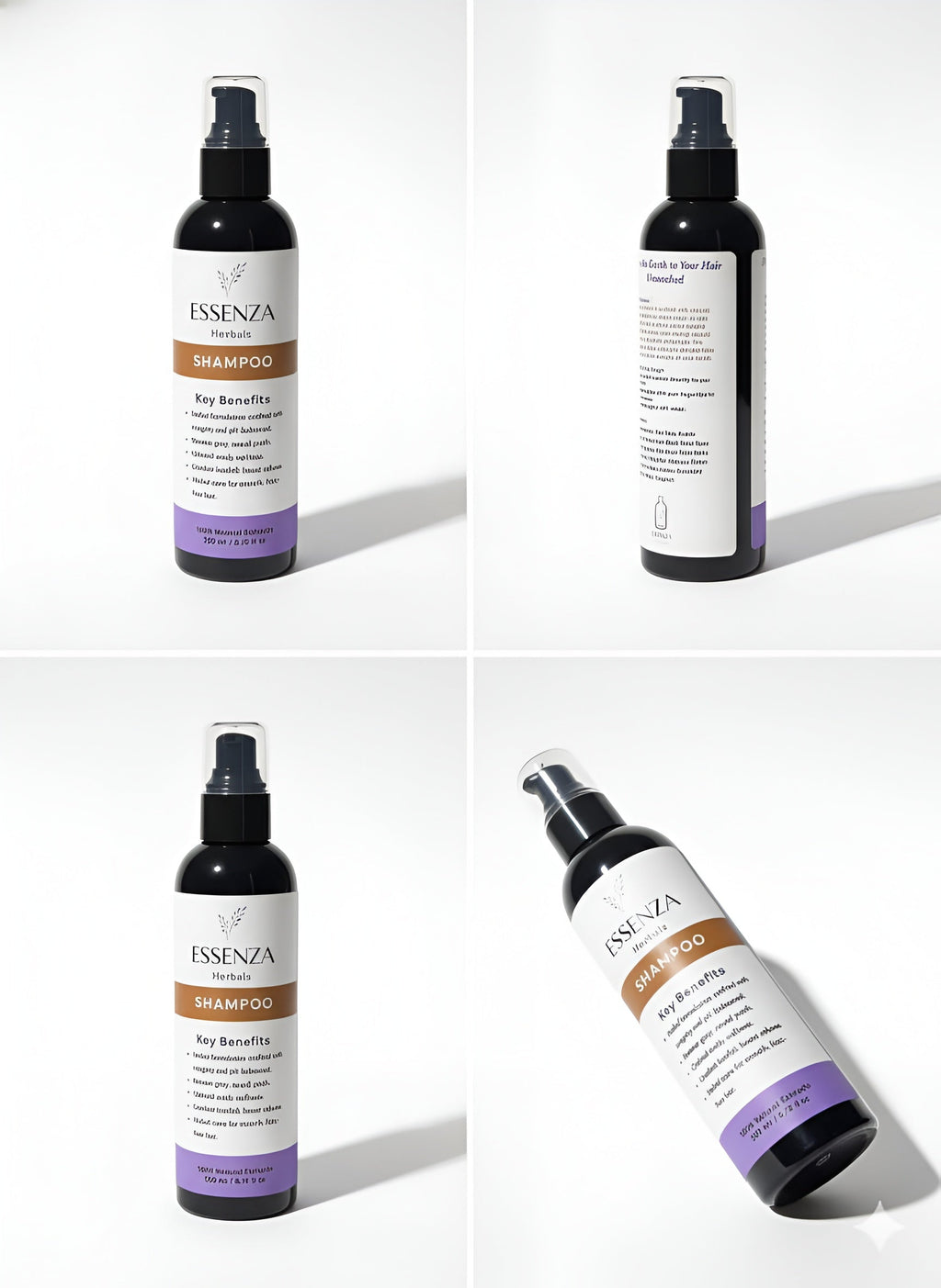 ESSENZA HERBAL ORGANIC SHAMPOO