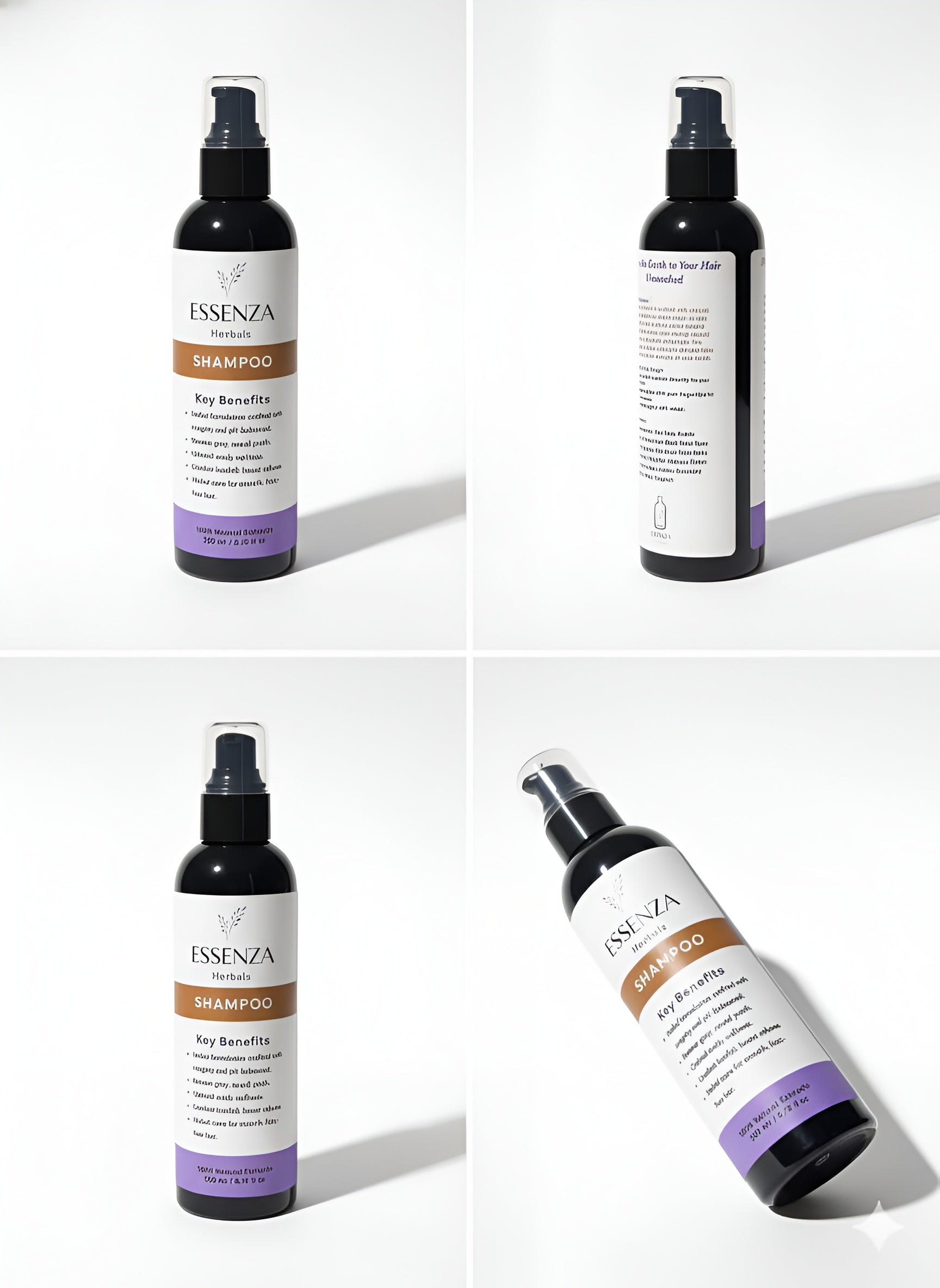 ESSENZA HERBAL ORGANIC SHAMPOO