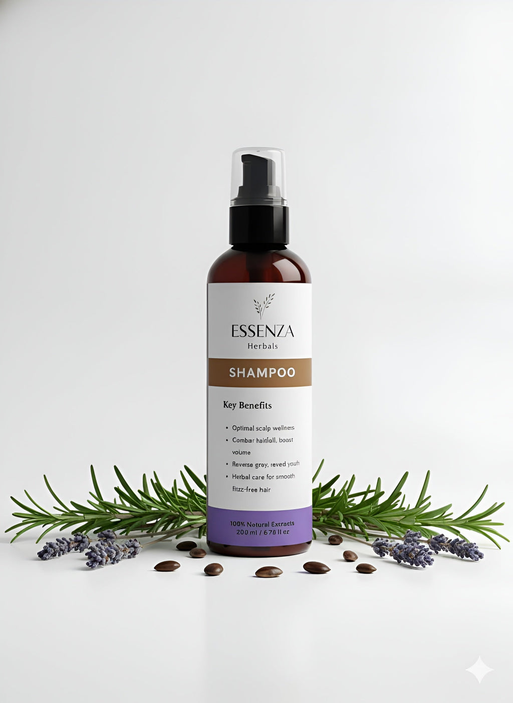 ESSENZA HERBAL ORGANIC SHAMPOO